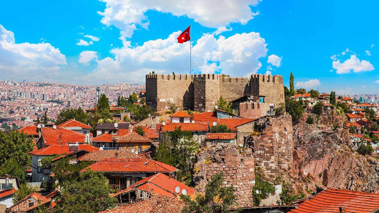 قلعة انقرة- تركيا